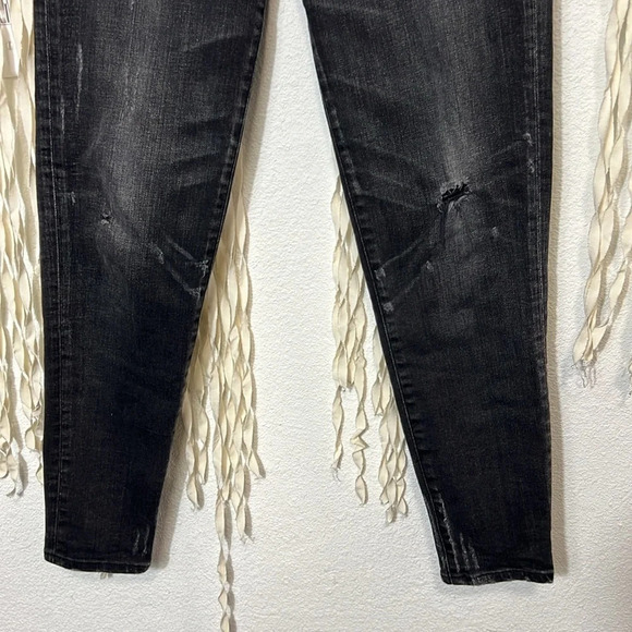 Moussy Black Denim Size 25 - Picture 3 of 9